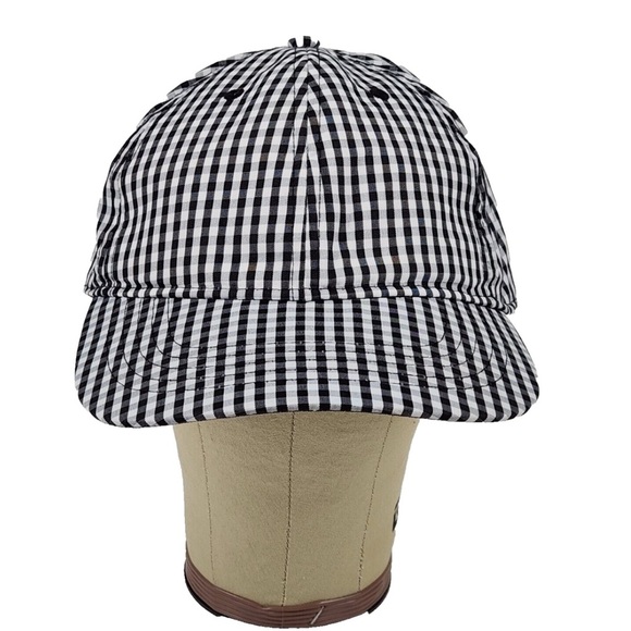 Black/White Gingham BP Nordstrom Baseball cap, one size NWT - Picture 3 of 6